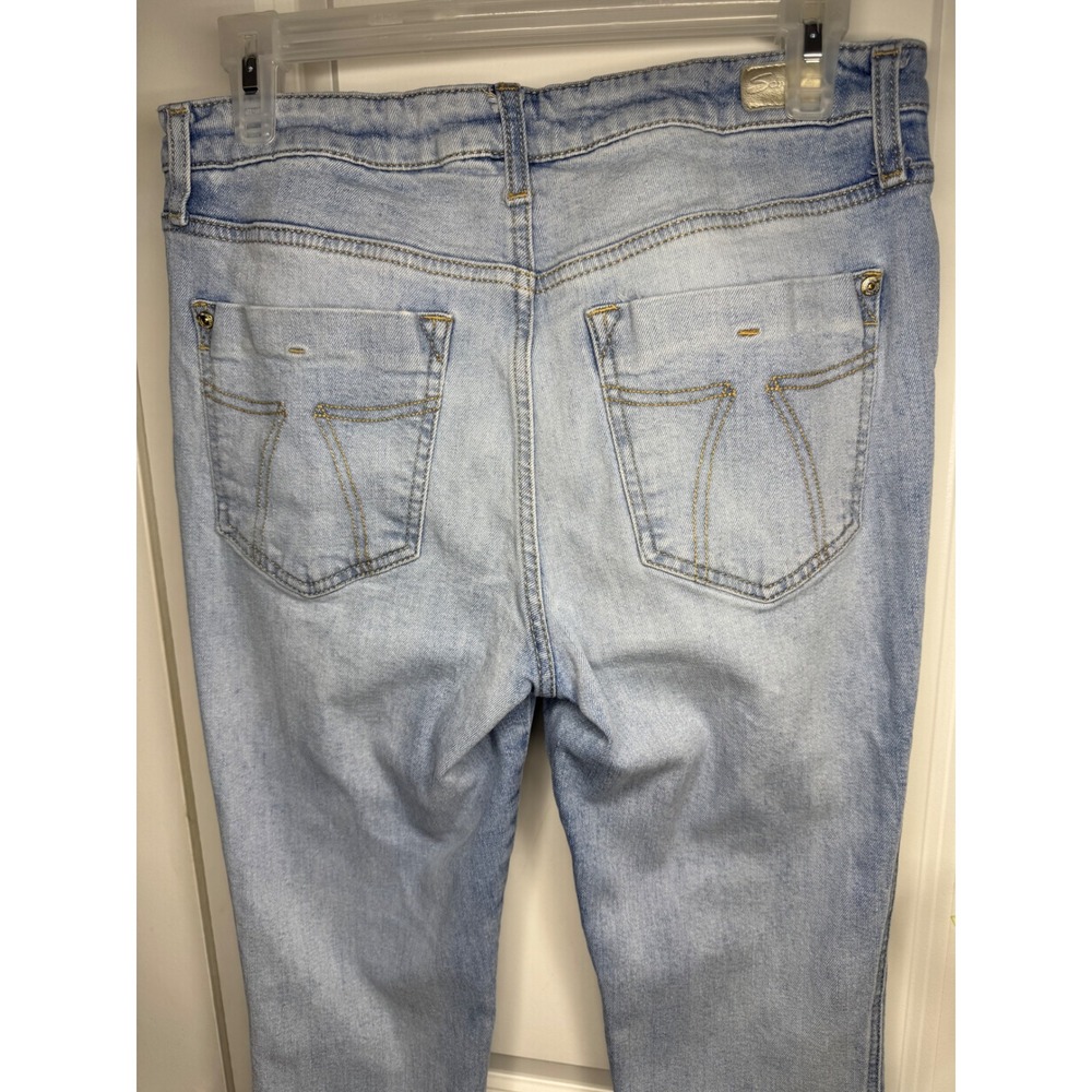 Women's Seven7 Bombshell High Rise Boot Light Wash Jeans size 6 - Picture 4 of 8